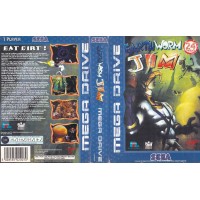 Earthworm Jim Game Box Cover