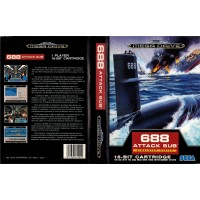 688 Sub Attack Game Box Cover