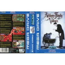 The Addams Family Values Game Box Cover