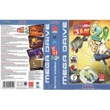 Earthworm Jim 2 Game Box Cover