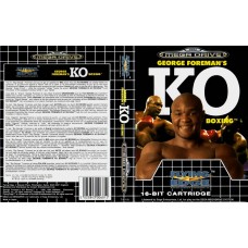 George Foreman's KO Boxing Game Box Cover