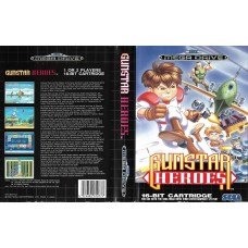 Gunstar Heroes Game Box Cover