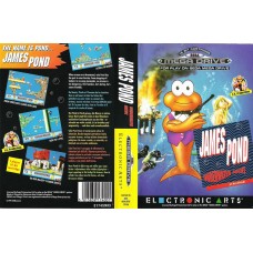 James Pond Underwater Agent Game Box Cover