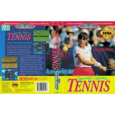 Jennifer Capriati Tennis Game Box Cover