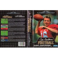 Joe Montana Football Game Box Cover