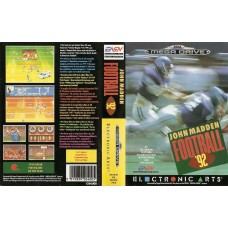 John Madden Football 92 Game Box Cover