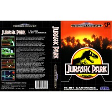 Jurassic Park Game Box Cover