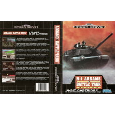 M-1 Abrams Battle Tank Game Box Cover