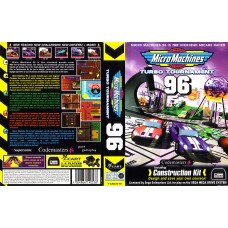 Micro Machines Turbo Tournament '96 Game Box Cover