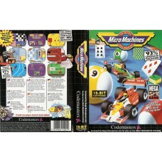 Micro Machines Game Box Cover