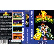 Mighty Morphin Power Rangers Game Box Cover