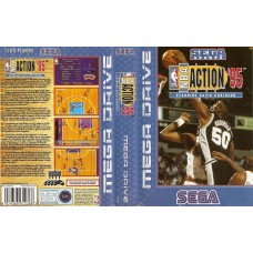NBA Action '95 Starring David Robinson Game Box Cover