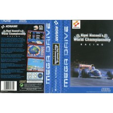 Nigel Mansell's World Championship Racing Game Box Cover