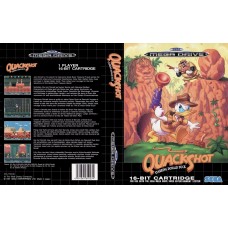 QuackShot Starring Donald Duck Game Box Cover