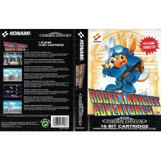 Rocket Knight Adventures Game Box Cover