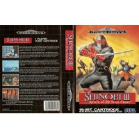 Shinobi III Return of the Ninja Master Game Box Cover