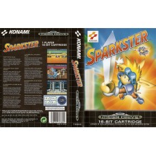 Sparkster Rocket Knight Adventures 2 Game Box Cover