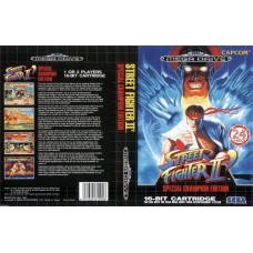 Street Fighter II' Special Champion Edition Game Box Cover