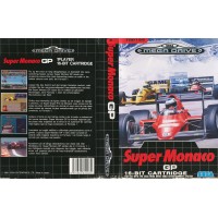 Super Monaco GP Game Box Cover