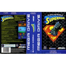 The Death and Return of Superman Game Box Cover