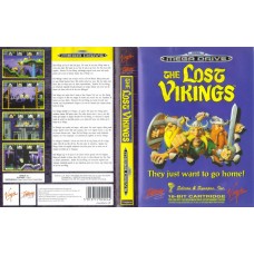 The Lost Vikings Game Box Cover