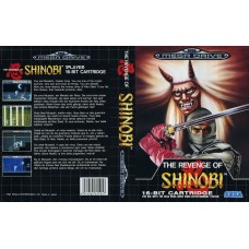 The Revenge of Shinobi Game Box Cover