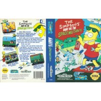 The Simpsons Bart vs. the Space Mutants Game Box Cover
