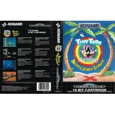 Tiny Toon Adventures Buster's Hidden Treasure Game Box Cover