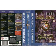 Ultimate Mortal Kombat 3 Game Box Cover