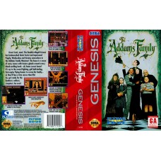 The Addams Family Game Box Cover