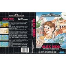 Alex Kidd in the Enchanted Castle Game Box Cover