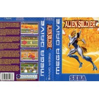 Alien Soldier Game Box Cover