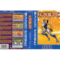 Alien Soldier Game Box Cover