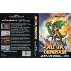 Alisia Dragoon Game Box Cover