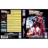 Back to the Future Part III Game Box Cover