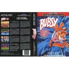 Bubsy in Claws Encounters of the Furred Kind Game Box Cover