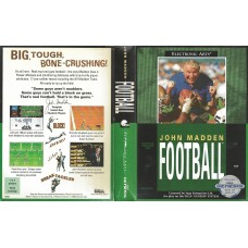 John Madden Football Game Box Cover