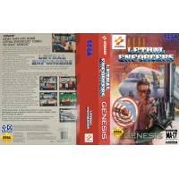 Lethal Enforcers Game Box Cover