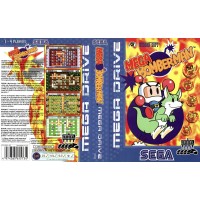 Mega Bomberman Game Box Cover