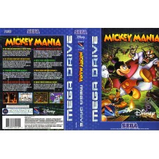 Mickey Mania Game Box Cover