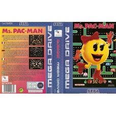 Ms Pac-Man Game Box Cover