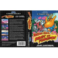 ToeJam & Earl in Panic on Funkotron Game Box Cover