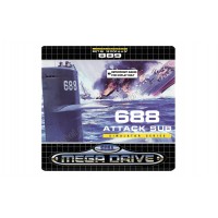 688 Sub Attack Replacement Cartridge Label