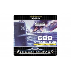 688 Sub Attack Replacement Cartridge Label