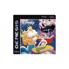 Ariel the Little Mermaid Cartridge Label