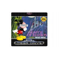 Castle of Illusion Starring Mickey Mouse Replacement Cartridge Label