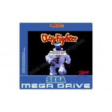 ClayFighter Replacement Cartridge Label