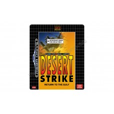 Desert Strike: Return to the Gulf Replacement Cartridge Label