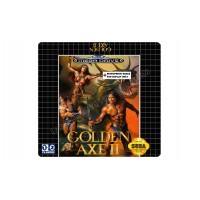 Golden Axe II Replacement Cartridge Label