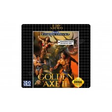 Golden Axe II Replacement Cartridge Label